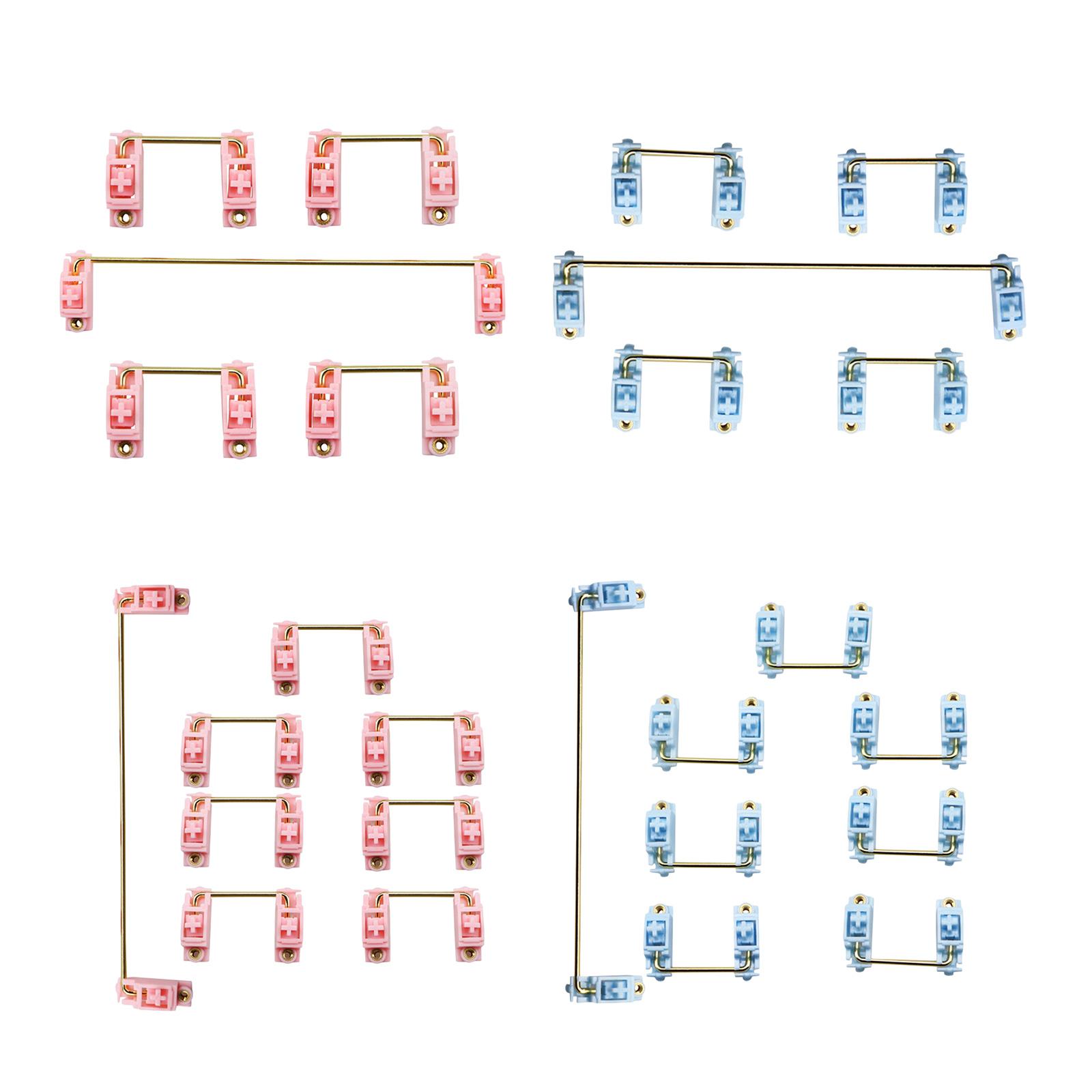Keyboard Stabilizer Screw In - Keycaps Stabilizer Screw Mount Set Gold-plated